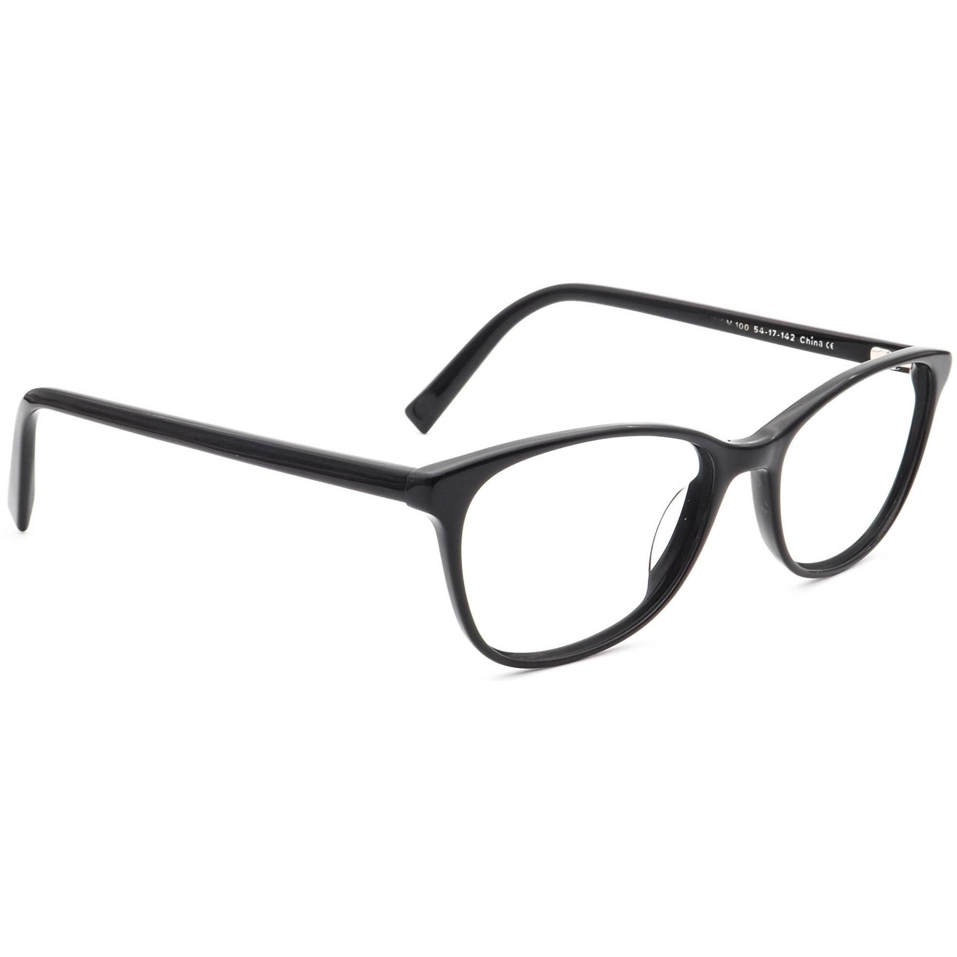 Warby Parker Damen Brille Daisy M 100 Glänzend Schwarz Rahmen 54[]17 142 von AfsharOptics