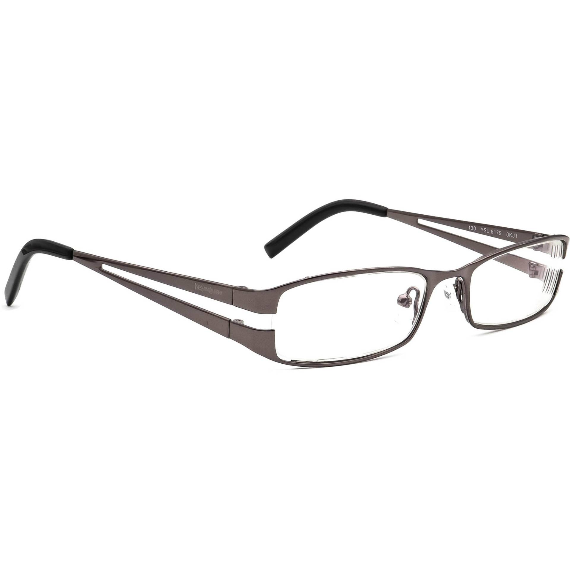 Yves Saint Laurent Brille Ysl 6179 0Kj1 Gunmetal Frame Italy 51[]18 130 von AfsharOptics