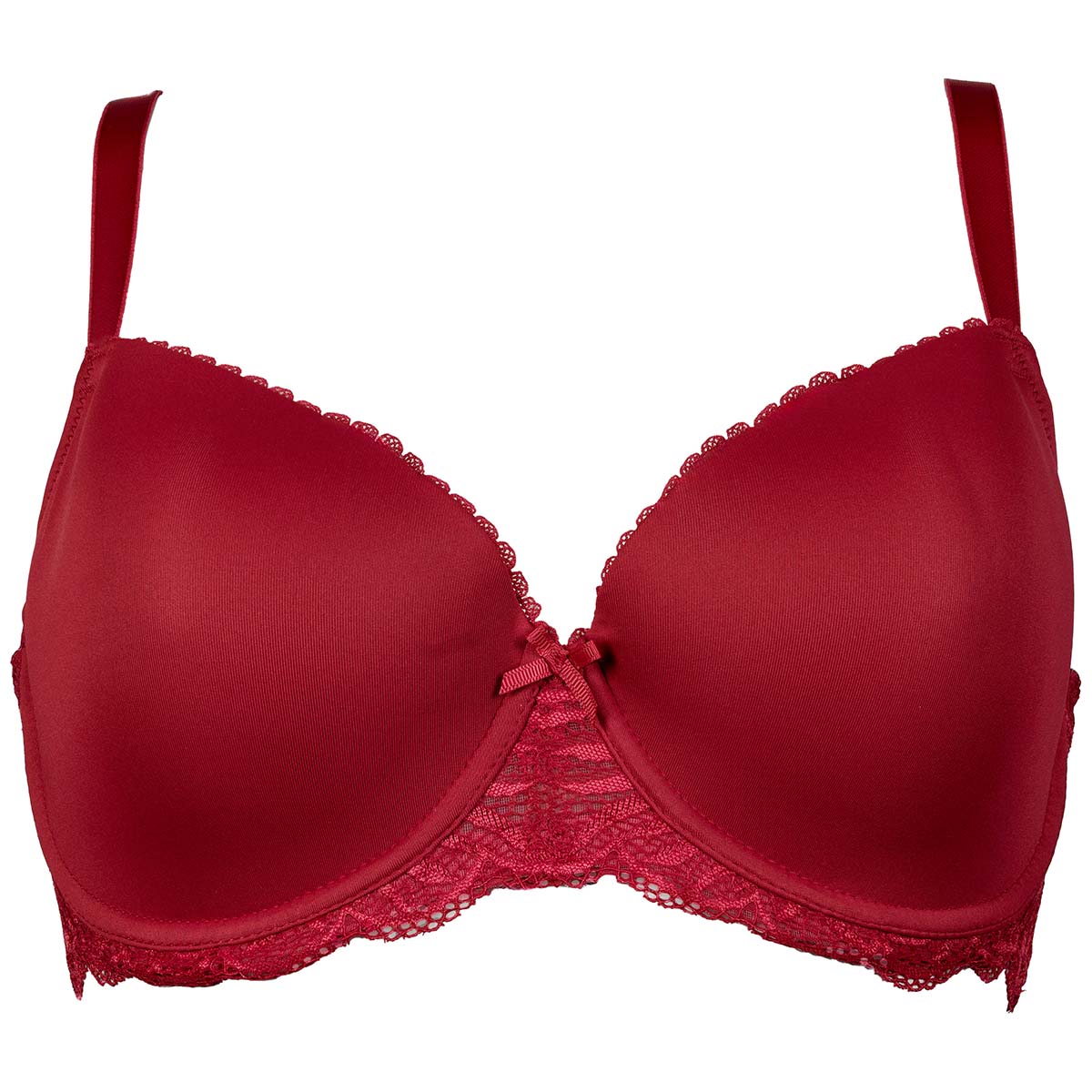 After Eden BH mit Bügel, Rot, Größe: 80G, Damen von After eden