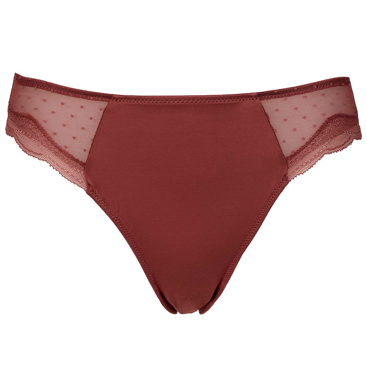 After Eden Tai Slip, Rot, Größe: XL, Damen von After eden