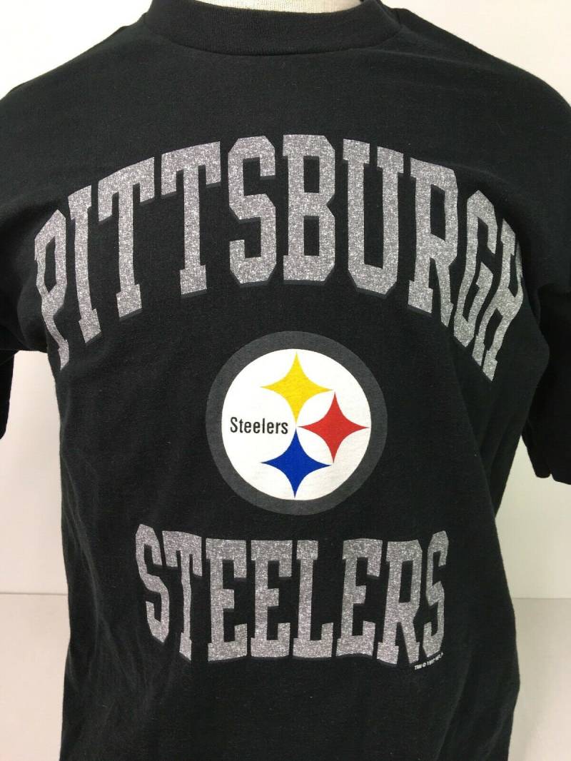 Jahrgang 1997 Obst Der Webstuhl Nfl Fußball Pittsburg Steelers Schwarz Grafik Tshirt Xl von AftonGardens