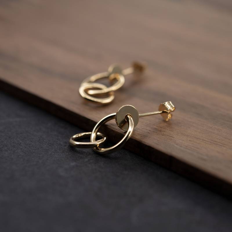 Doppel Kreis Ohrstecker Doppel Kreis Ohrstecker von AgJc