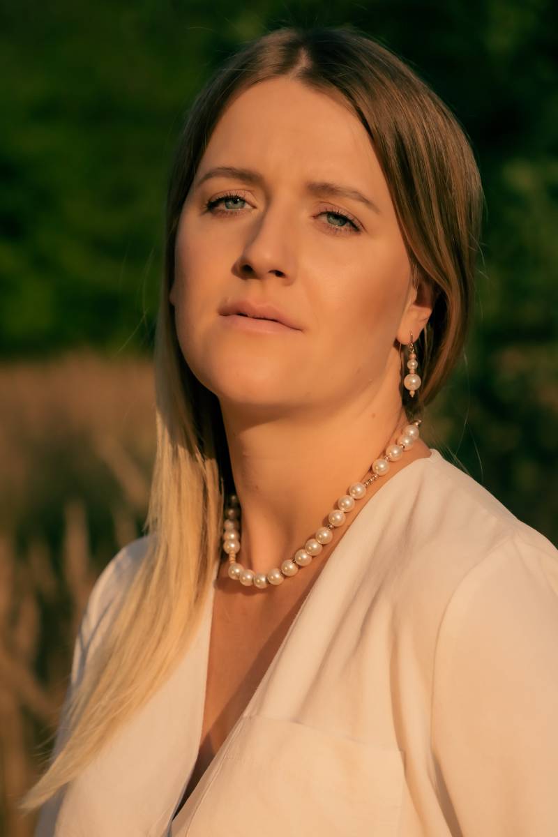 Aga Perlen, Weiße Perlen Halskette, Handgefertigter Schmuck, Damenmode, Handgemachte Perlenschmuck, Perlenkette, Perlenstil von AgaDubikJewellery