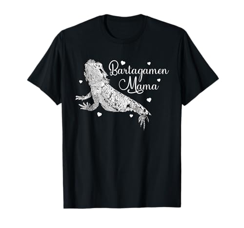 Echsenliebhaber und Bartagamenfans - Bartagamen Mama T-Shirt von Agamen und Bartagamen Designs
