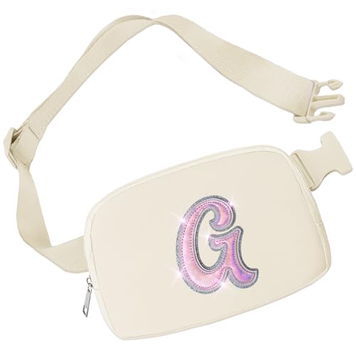 Aganmi Gürteltasche aus Leder, niedliche Umhängetasche, Reisegürtel, trendige Sachen, Weihnachten, Geburtstag, Geschenke für Mädchen, Beige, 8.1x2x5.5inches/20.5x5x14cm, G Aganmi Gürteltasche aus Leder, niedliche Umhängetasche, Reisegürtel, trendige Sachen, Weihnachten, Geburtstag, Geschenke für Mädchen, Beige, 8.1x2x5.5inches/20.5x5x14cm, G von Aganmi
