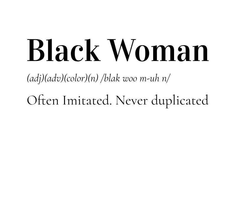 Schwarze Frau T-Shirt von AgapeCreationz