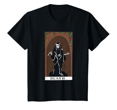 Kinder Agatha Tarot Card Death T-Shirt von Agatha All Along