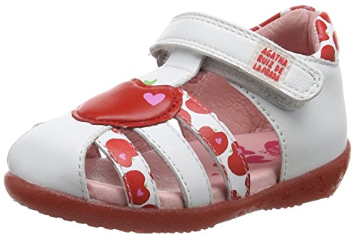 Agatha Ruiz de la Prada 162912, Mädchen Sandalen, Weiß (BLANCO), 22 EU von Agatha Ruiz de la Prada