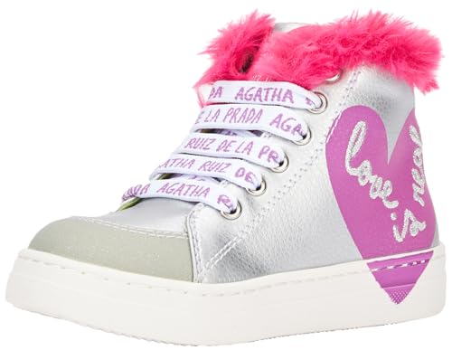 Agatha Ruiz de la Prada 231940 Bootsschuh, Silber, 25 EU von Agatha Ruiz de la Prada