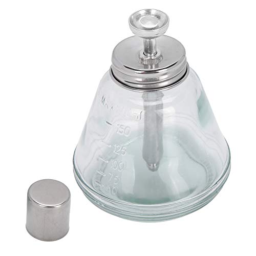 180ml Aceton-Flaschenspender, Push-Down-Pumpspender Leere nachfüllbare flüssige Pumpflasche mit Deckel für Gesichtswasser Makeup-Entferner Essenz Nagellackentferner Hause und unterwegs von Agatige