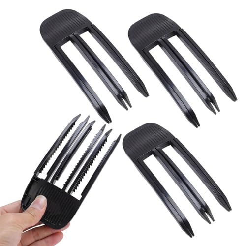 4pcs Haarvolumenclips, Kunststoffwurzelhebedehaarklammern voluminisieren Kamm für Frauen oder Männer von Agatige