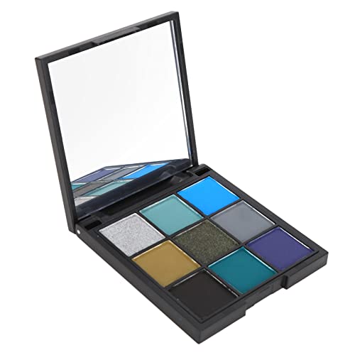 9-farbige Lidschatten-Palette, matte, glitzernde, schimmernde Hervorhebung für Make-up(M9-3 (1)) von Agatige