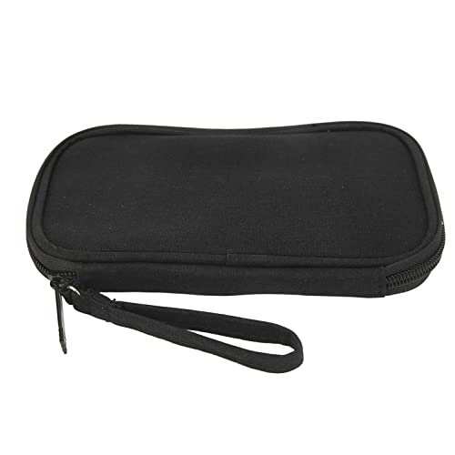 Elektronischer Organizer, elektronische Reisetasche, Nylon-Aufbewahrungstasche, universelle leichte Handtasche für digitales Zubehör mit Reißverschluss für Mobiltelefone, (Schwarz) von Agatige
