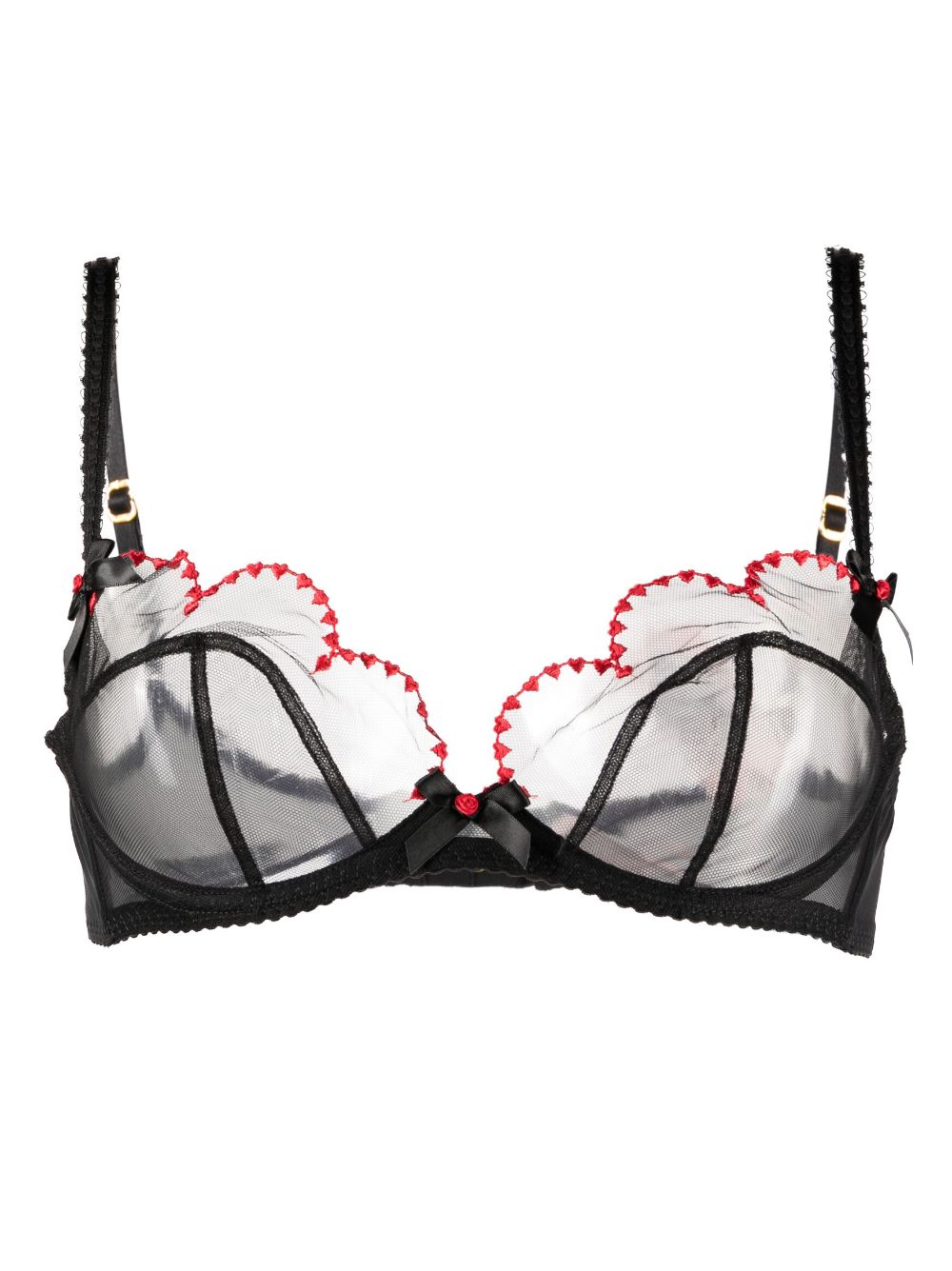 Agent Provocateur Lorna Heart BH - Schwarz von Agent Provocateur