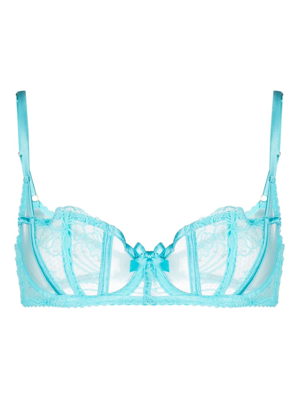 Agent Provocateur Rozlyn Balconette-BH - Blau von Agent Provocateur