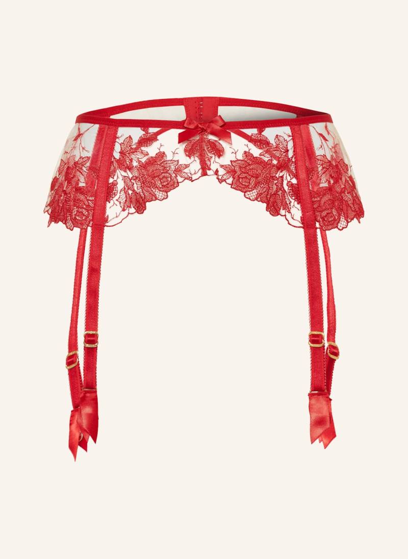 Agent Provocateur Strumpfhalter Elvie rot von Agent Provocateur