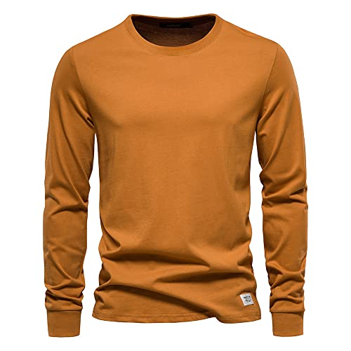 Agess Männer Rundhals Sweatshirt Arbeitskleidung Pullover Herren Basic Arbeitspullover (12,XS,XS) von Agess