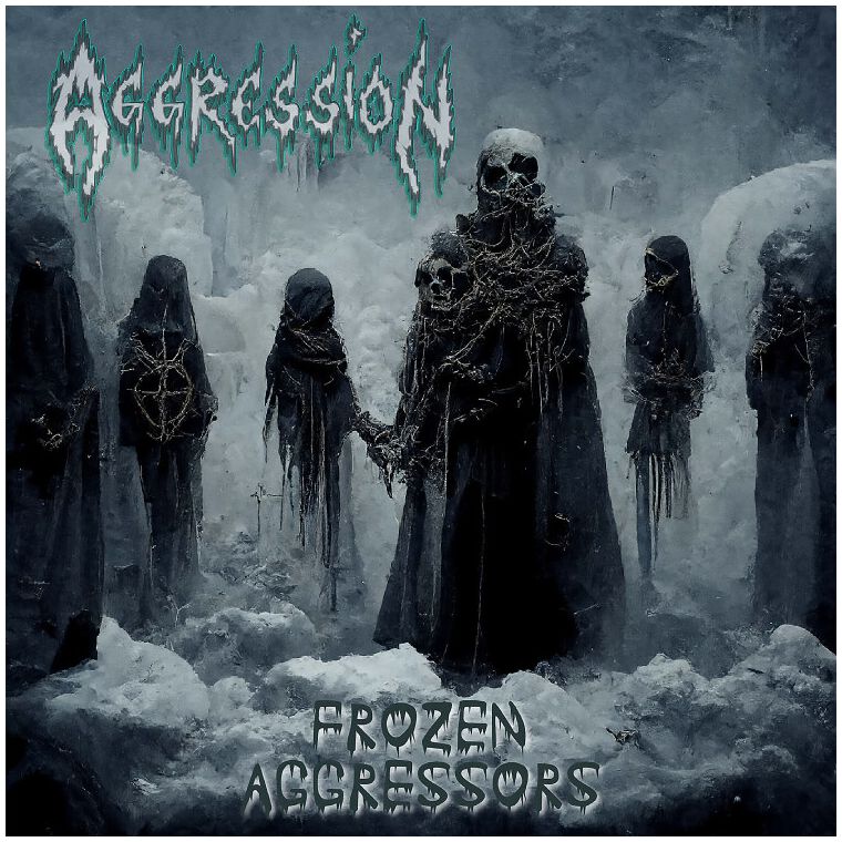 Aggression Frozen aggressors CD multicolor von Aggression