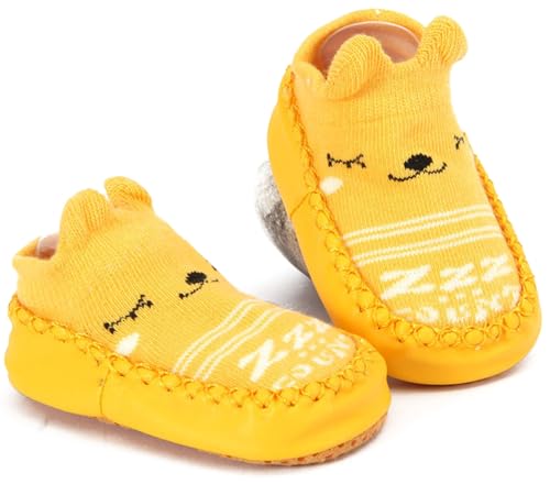 Aggroot Krabbelschuhe Baby Rutschfeste Sockenschuhe Lauflernschuhe Kinder Stoppersocken Baby Anti Rutsch Socken Schuhe Baby Sock für Mädchen Jungen Aggroot Krabbelschuhe Baby Rutschfeste Sockenschuhe Lauflernschuhe Kinder Stoppersocken Baby Anti Rutsch Socken Schuhe Baby Sock für Mädchen Jungen von Aggroot