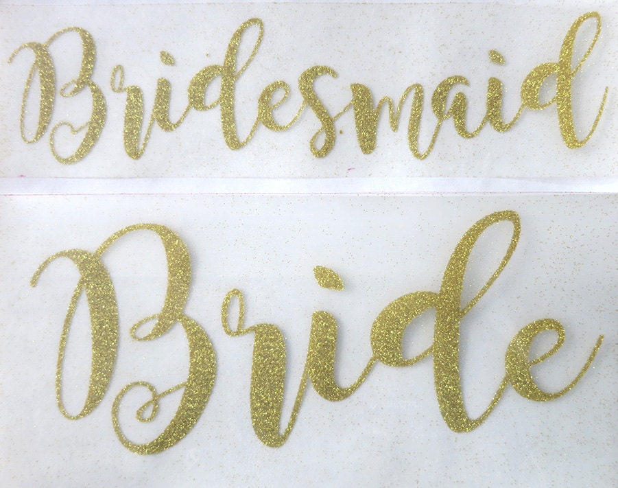 Brautparty Bügelbilder.diy Wärme Transfer Aufkleber von Agitasworks