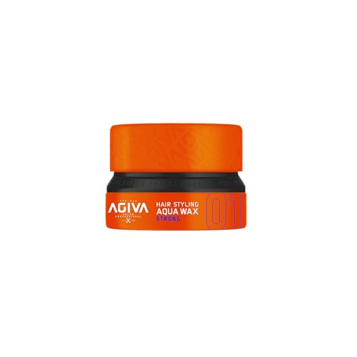 Agiva Hair Styling Aqua Wax Strong 01 - Orange 155ML | Haarwachs | Haarwax Männer | Super Starker Halt | Barbershop Styling Agiva Hair Styling Aqua Wax Strong 01 - Orange 155ML | Haarwachs | Haarwax Männer | Super Starker Halt | Barbershop Styling von Agiva