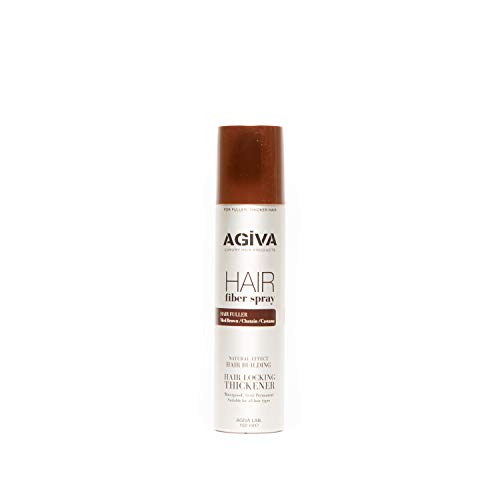 Natürliche Wirkung für Herren HAIR Fiber Spray braun-AGIVA 150ml von Agiva