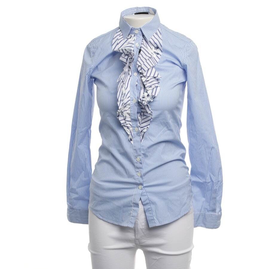 Aglini Bluse 34 Blau von Aglini