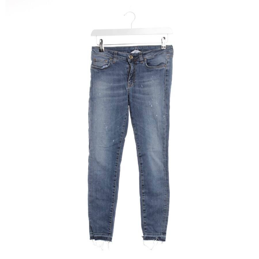 Aglini Jeans Slim Fit W27 Blau von Aglini