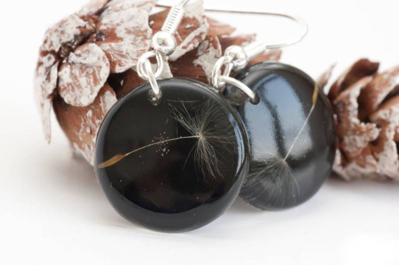 Pusteblumen Ohrringe - Wunsch Pusteblume Pusteblumen Ohrringe - Wunsch Pusteblume von Agnera