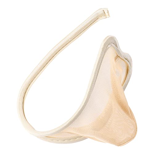 Agoky Herren C-String Tanga Transparent Panty Netz Unterwäsche Männer Slip Dessous Mini Bikini Unterhose Badeshorts Nackt Einheitsgröße von Agoky