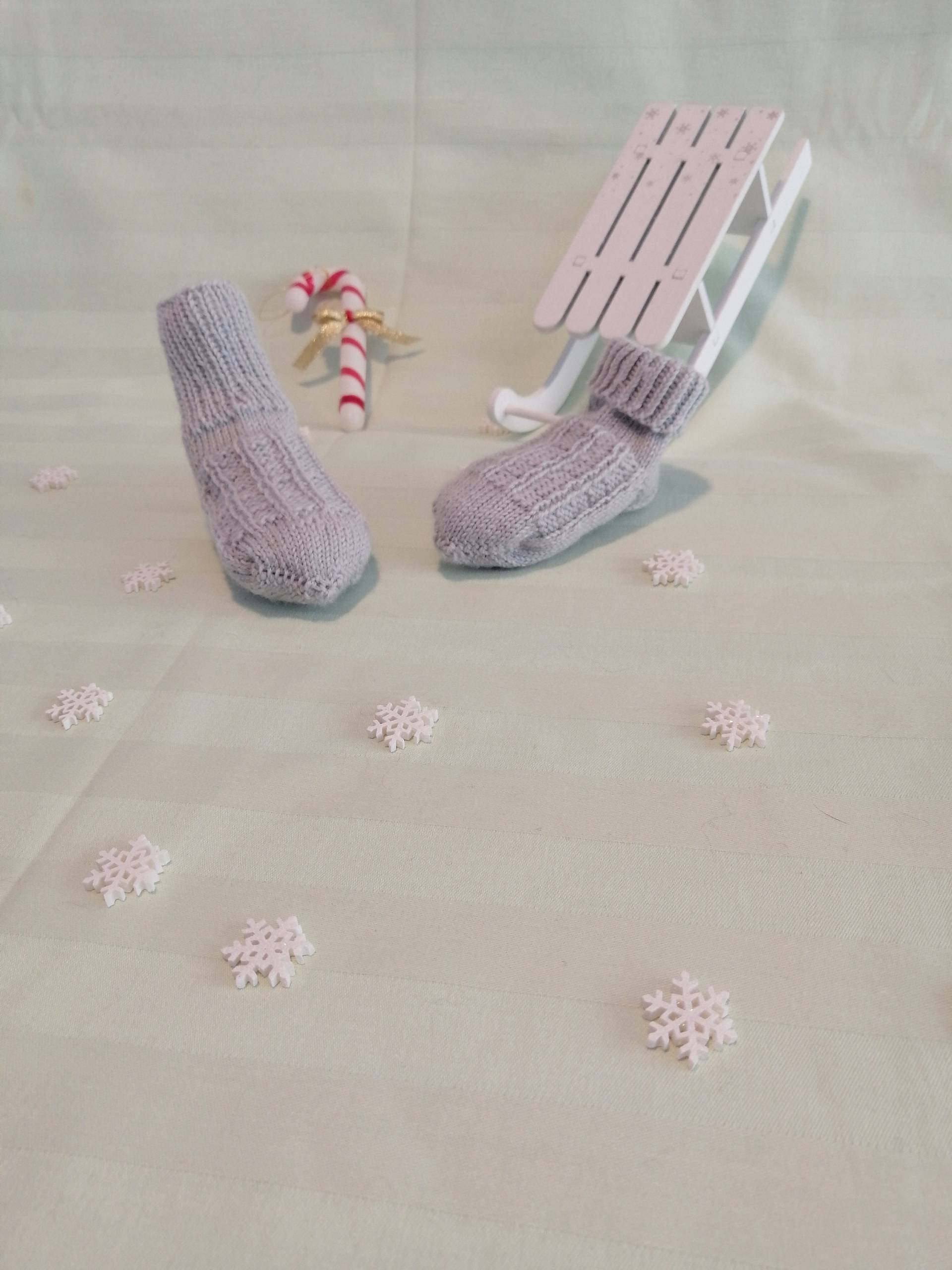 Handmade Gestrickte Babysocken Handmade Gestrickte Babysocken von Agoure