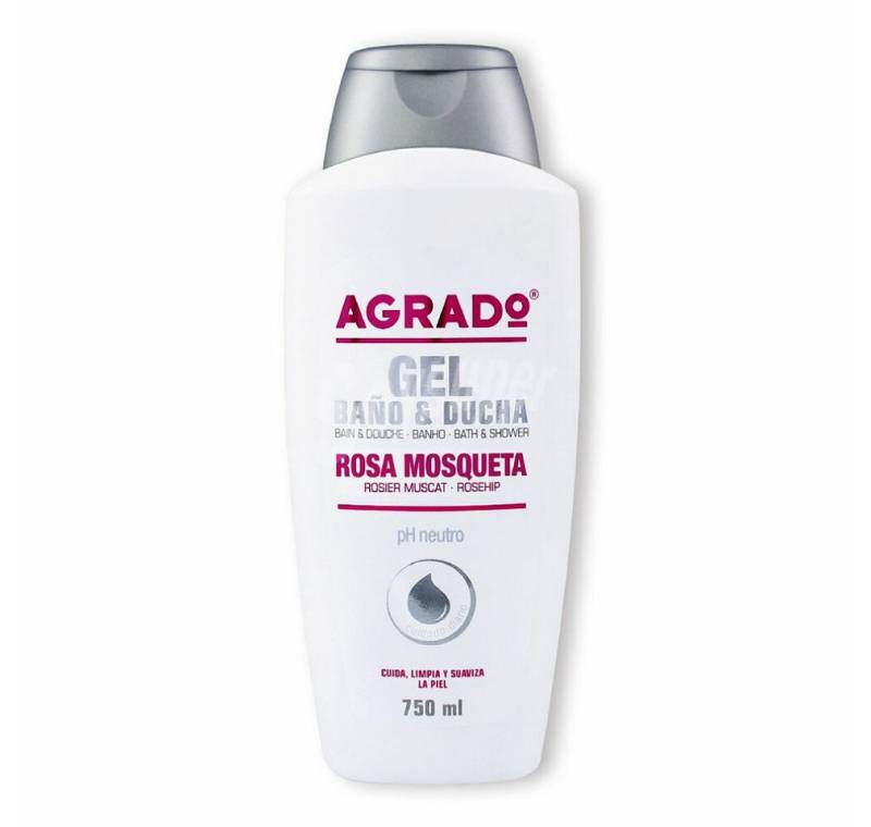 Agrado Duschgel Duschgel Hagebutte (750ml) von Agrado
