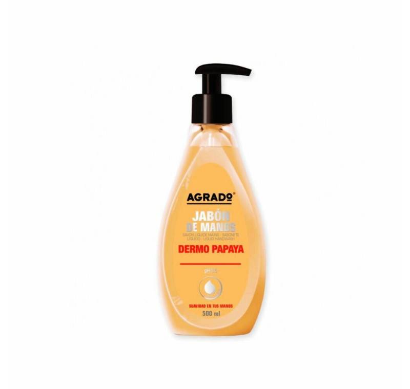 Agrado Handseife Handseife Papaya (500ml) von Agrado