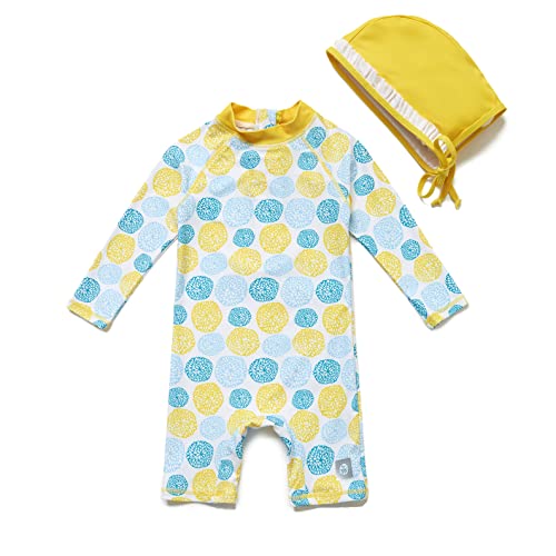 Agreeone Säugling Mädchen Sonnenanzug Kleinkinder Badeanzug mit UPF 50+ Sonnenschutz Einteilig Bademode (4 Jahre) von Agreeone