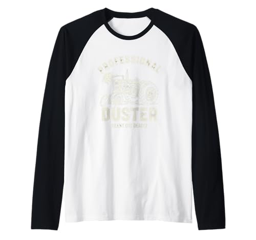 Professioneller Crop Duster Silent But Deadly Raglan Professioneller Crop Duster Silent But Deadly Raglan von Agricultural Humor Tractor Enthusiasts