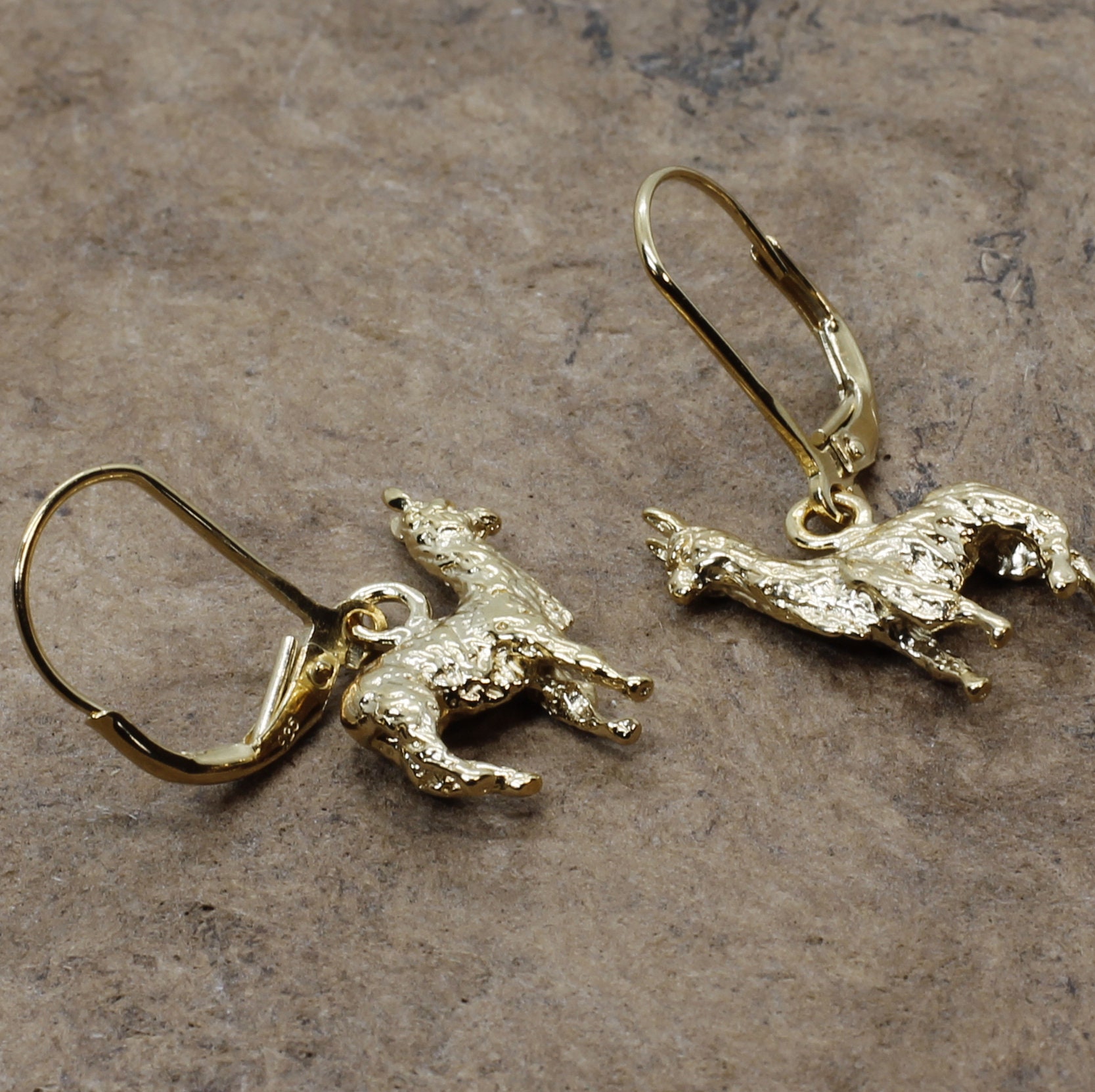 Suri Alpaka Ohrringe 14Kt Gold Vermeil Baumeln Ohrringe Alle Edelmetalle Suri Alpaka Ohrringe 14Kt Gold Vermeil Baumeln Ohrringe Alle Edelmetalle von Agrijewelry