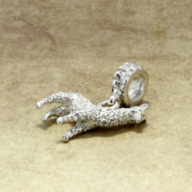 sterling Silber Huacaya Alpaka Anhänger von Agrijewelry