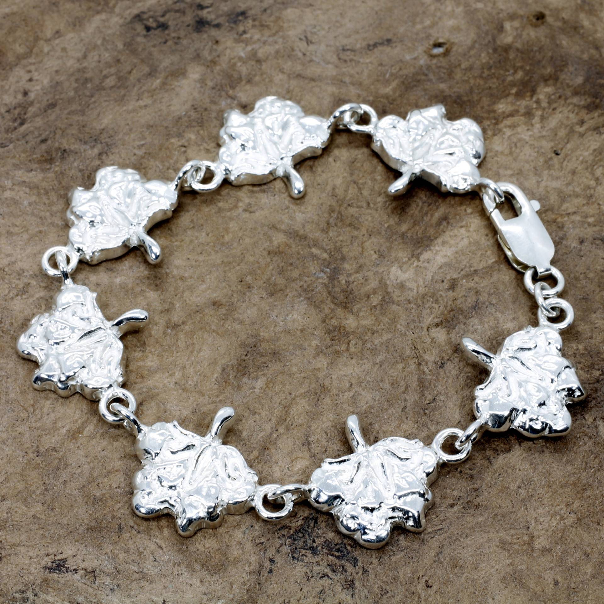 925 Sterlingsilber, Sterling Silber Baumwoll Boll Armband, Farmer Geschenk Für Sie, Zweiter Jahrestag 925 Sterlingsilber, Sterling Silber Baumwoll Boll Armband, Farmer Geschenk Für Sie, Zweiter Jahrestag von Agrijewelry