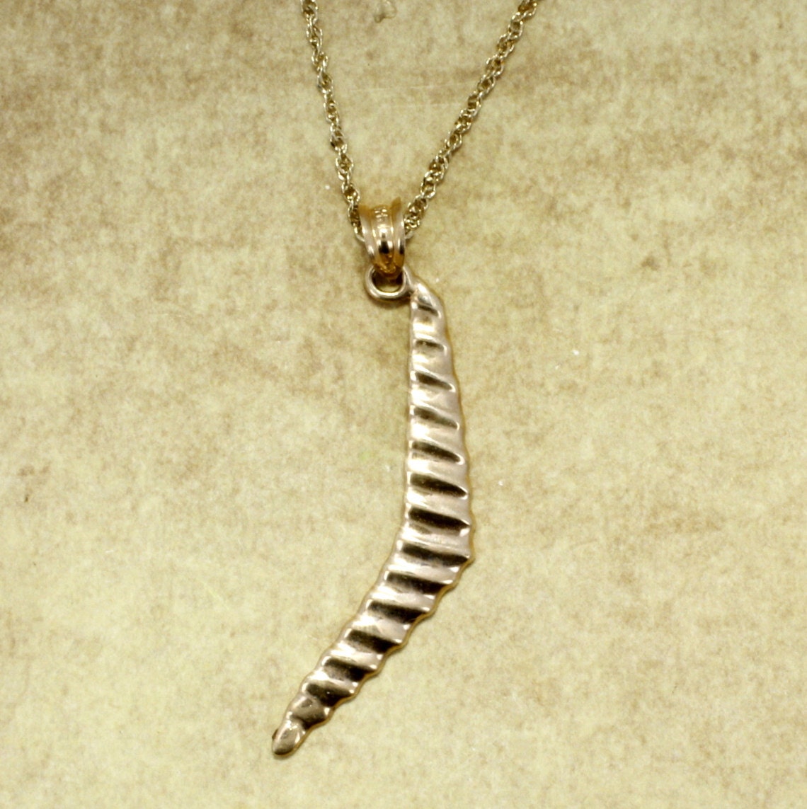 14Kt Gelbgold Hang Glider Halskette - Original Design 14Kt Gelbgold Hang Glider Halskette - Original Design von Agrijewelry