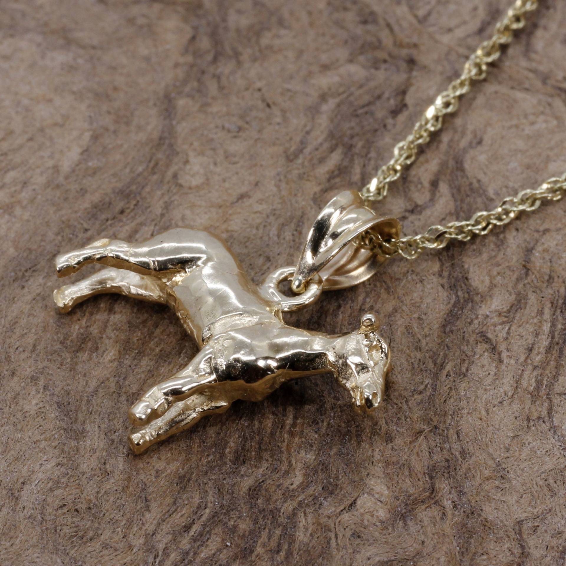 14Kt Gold Champion Lamb Halskette Ffa 4H Stock Show Geschenk 14Kt Gold Champion Lamb Halskette Ffa 4H Stock Show Geschenk von Agrijewelry