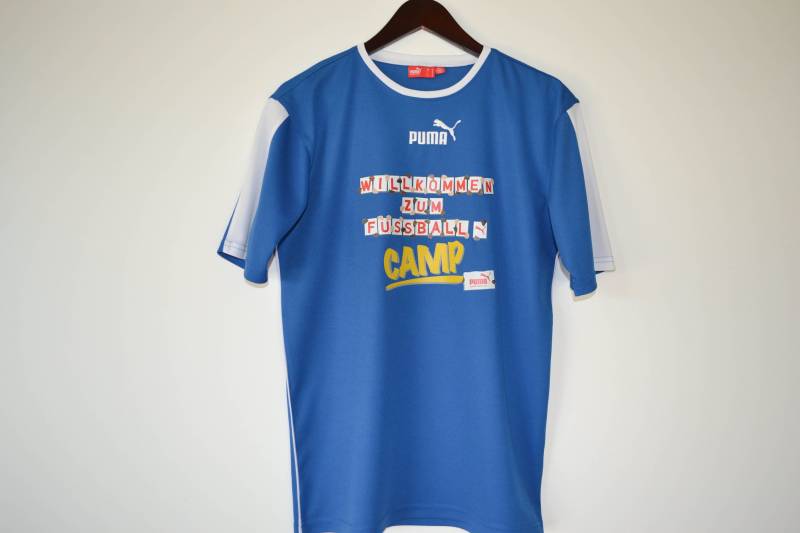 Vintage Puma Sport Shirt Spiele Extreme Herren T-Shirt Hipster Kastig Unisex Polo Fußballtrikot Activewear von AgritasVintage