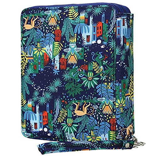 Agwuoetr 120 Slots Bunt Stift Etui Oxford Stoff Stift Etui mit FäChern Stift Halter für Aquarell Stifte (AFFE) von Agwuoetr