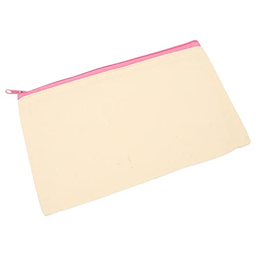Agwuoetr 30 StüCk Leinwand Make-Up ReißVerschluss Beutel Bleistift Etui DIY Bastel für Reisen DIY Bastel Schule Mehr Farbige ReißVerschlüSse von Agwuoetr
