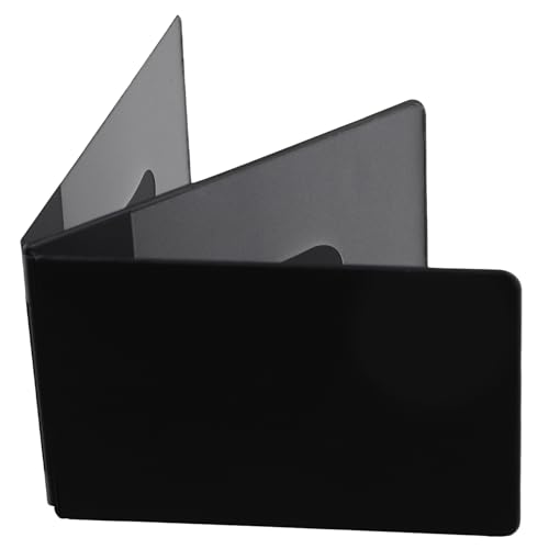 Agwuoetr Ultra DüNne FüHrerschein HüLle Aus Metall FüHrer Scheinin Haber ID Kredit Karten HüLle für Auto Fahr Dokumente (Schwarz) von Agwuoetr