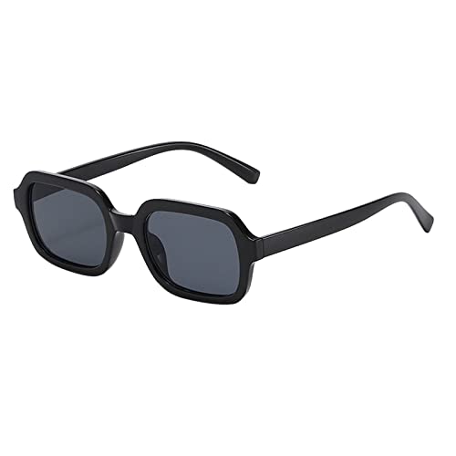 Ahagogo Damen Herren Unisex Mode Retro Street Schnapsbrille PC Rahmen Sonnenbrille Vintage Damen von Ahagogo