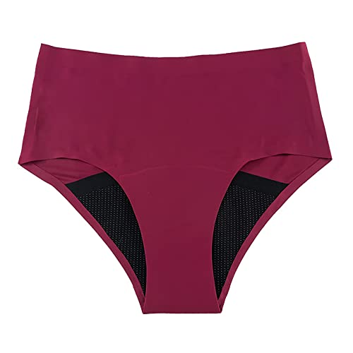 Ahagogo Periode Bikinihose Damen Menstruation Auslaufsichere Badeshorts Periode Bikini Bottoms Periode Höschen Mittlere Taille für Teenager Mädchen von Ahagogo