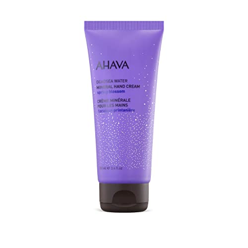 AHAVA Totes Meer Handcreme, Frühlingsblüte - Für Trockene, Rissige Hände, Leicht & Schnell Einziehend, mit Osmoter, Zaubernuss & Allantoin, 3.4 fl.oz von AHAVA