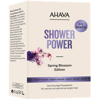 AHAVA Deadsea Water Mineral Shower Gel Duo Kit Spring-Blossom 2-teilig von AHAVA