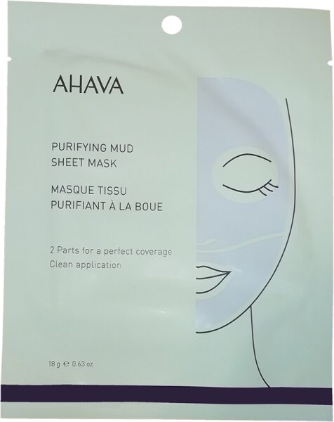 Ahava Time to Clear Purifying Mud Sheet Mask 1 Stk. Ahava Time to Clear Purifying Mud Sheet Mask 1 Stk. von Ahava