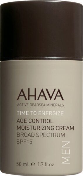 Ahava Time to Energize Men Age Control Moisturizing Cream SPF 15 50 ml Ahava Time to Energize Men Age Control Moisturizing Cream SPF 15 50 ml von Ahava